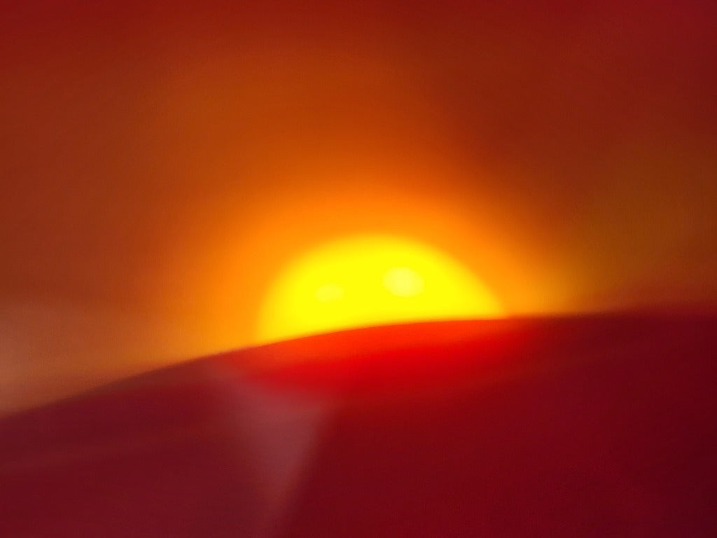 Luz de 3 Intensidades para Cuadro de Puesta de Sol